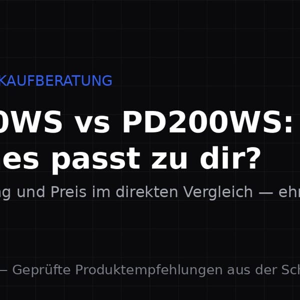 Maono PD100WS vs PD200WS: Welches Mikrofon passt zu dir?